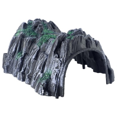 Train Railway Accessories Simulated Cave Plastic Rockery Model Railroad Tunnel