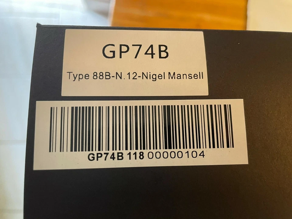 GP Replicas Lotus 88B #12 Nigel Mansell Silverstone 1981 1/18 GP74B - Immagine 3 di 3