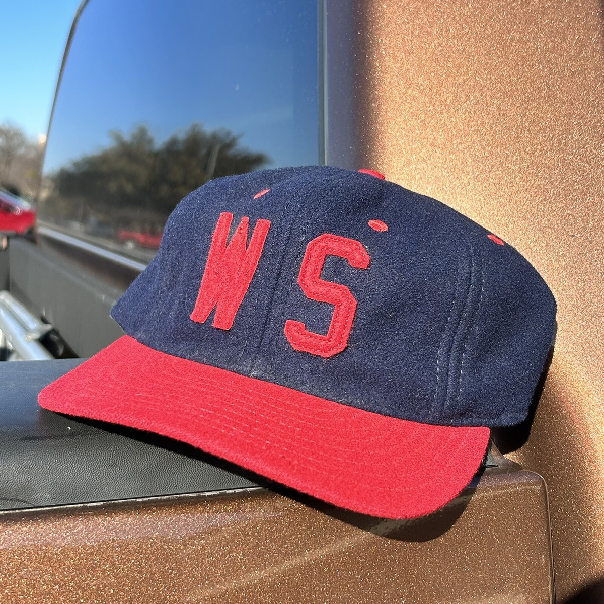 WAREHOUSE×Ebbets Field Flannels 7 1/4 Ebbets Field Flannels Washington Senators Fitted Hat Size 7