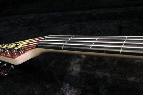 Open Box MTD KZ4 EB TC Red Fretless Electric Bass GT417 250425 - Picture 14 of 24