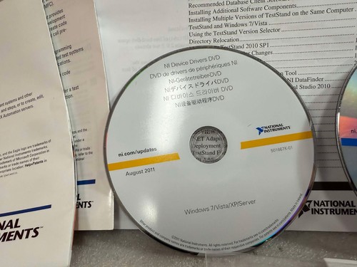 STRUMENTI NAZIONALI 500759Y-00 NI BANCO PROVA 2010 2011 KIT CD API - Foto 7 di 10