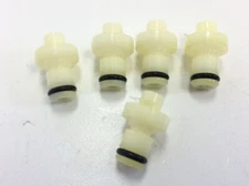 Lot of 5 CPC Colder 1/16" Hose Barb Non-Valved Insert Fittings Inline Coupling