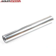 ADLERSPEED 2.5" OD Straight Aluminum Turbo Intercooler Pipe Tube Tubing L=600MM