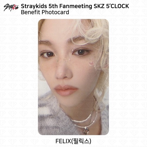 STRAY KIDS 5th Fanmeeting SKZ 5'CLOCK Official MD Benefit Photocard KPOP K-POP - Picture 15 of 17