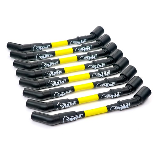 Michigan Motorsports LS Car Spark Plug Wires Yellow 10mm LS1 LS3 L99 L76 LS2 LS6 - Picture 2 of 5