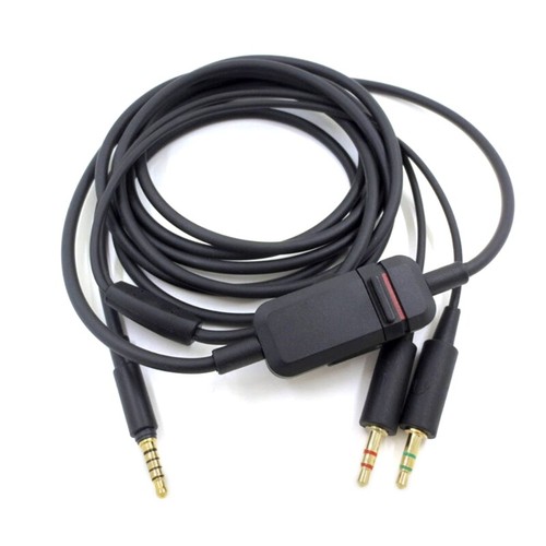 Gaming Headsets Cable for MMX300 Headphone Cord Wire with Volume Control - Photo 7 sur 8