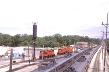 CSS&SB SCENE MICHIGAN CITY IN 1998 SOUTH SHORE   ORIGINAL SLIDE