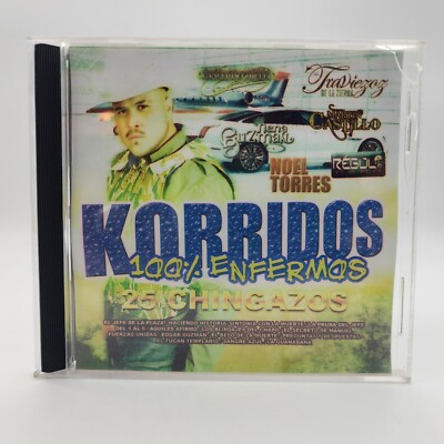 Korridos 100% Enfermos 25 Chingazos Audio CD