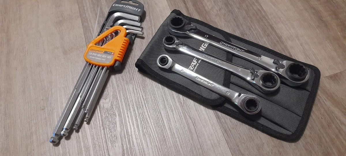 Craftright spanner set deals