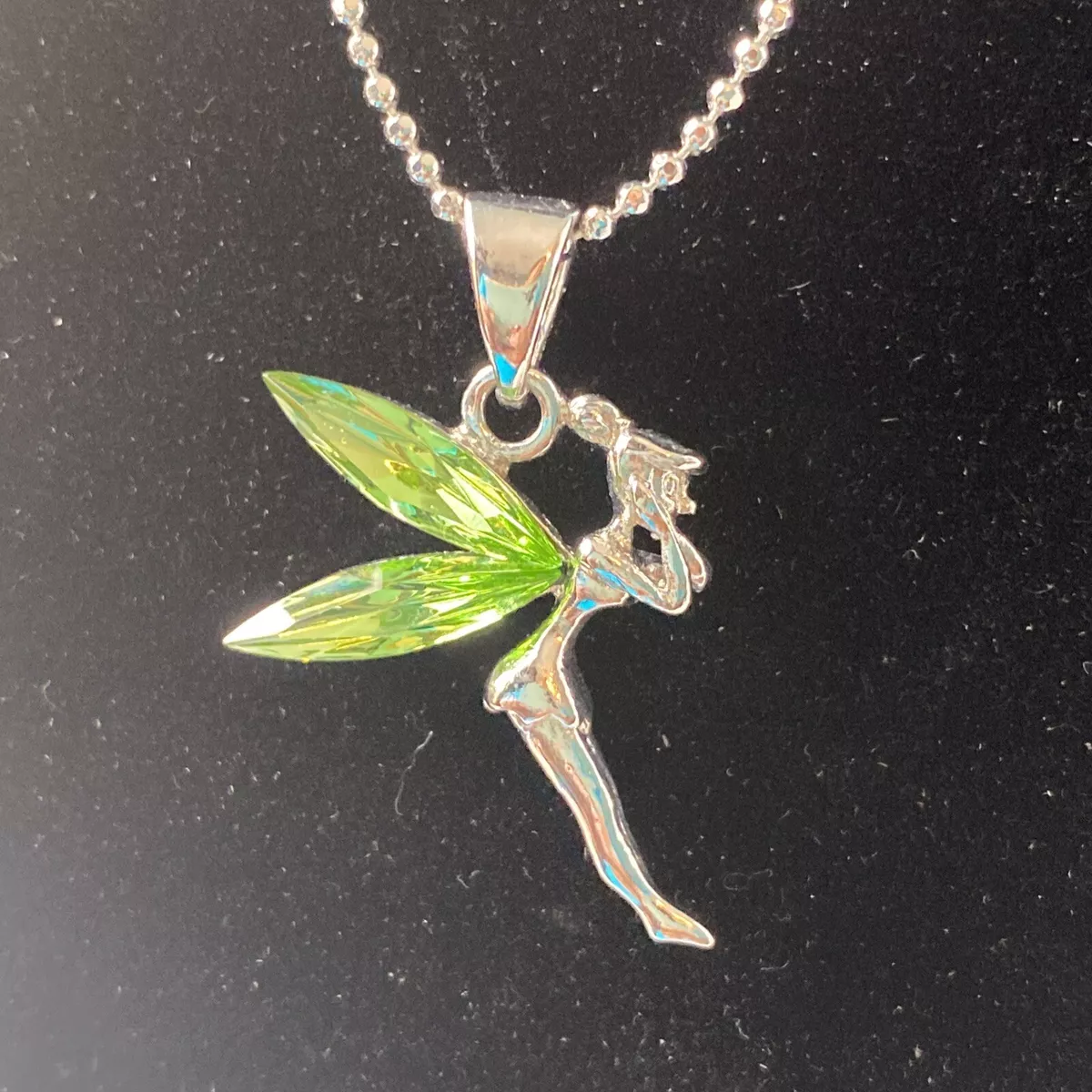 Disney tinkerbell necklace sale