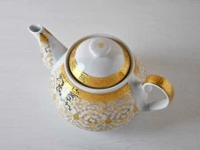 Turkish Teapot Sedef Yellow Daisy