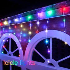Icicle Lights Smart 260-LED 32ft Set with App Control - BLOWOUT PRE-SEASON SALE