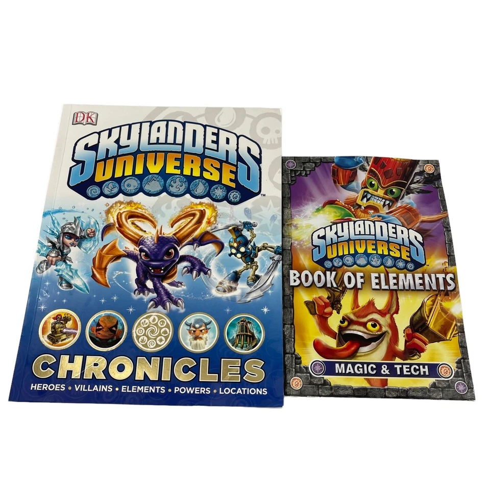 Lot Of 8 Books Volcanoes (LEGO Nonfiction) Paperback Sky landers Ninjago Bundle - Image 2 of 4