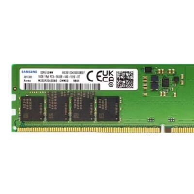 Samsung DDR5 16GB×2 32GB Sam Original 16GB (2x16GB) DDR5 5600MHz (or 4800MHz PC5