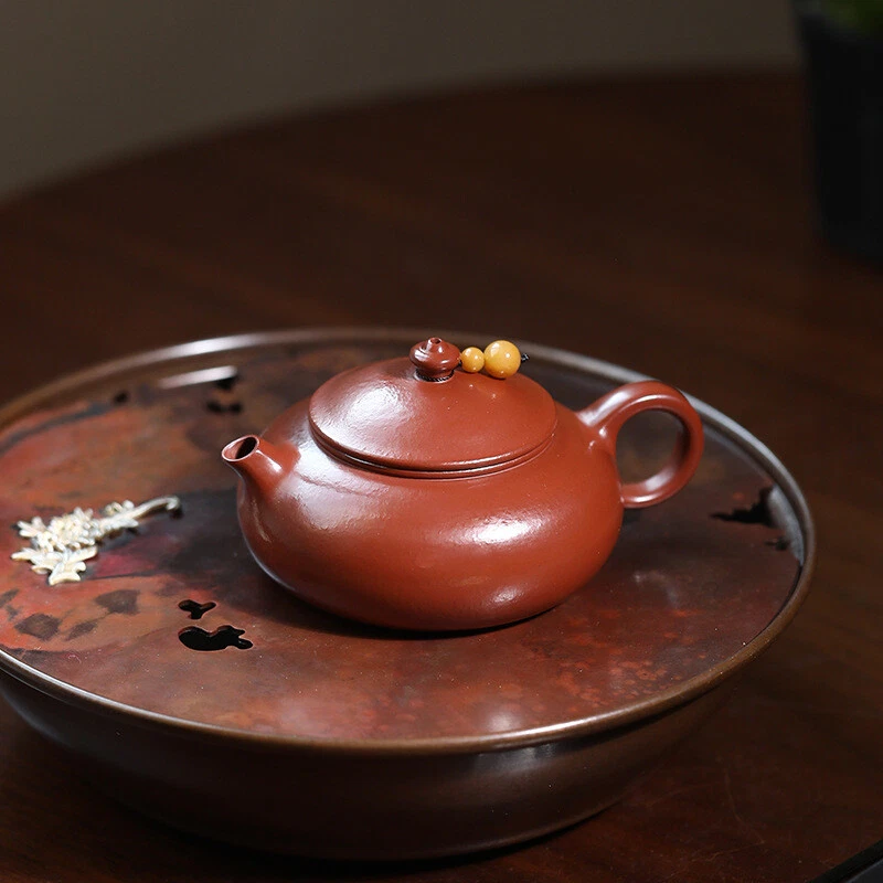110ml Original Ore Real Yixing Zisha Zhu Clay Tea Pot Handmade Kungfu Tea Pots - Image 4 of 4