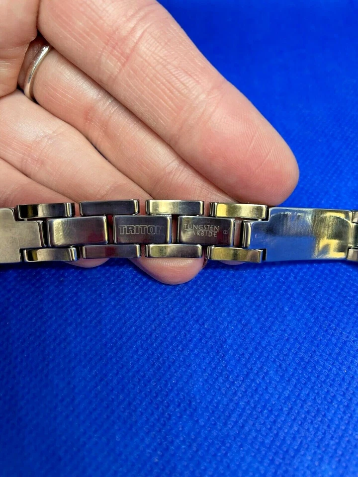 Pulsera Triton de carburo de tungsteno para hombre Foto 3 de 3