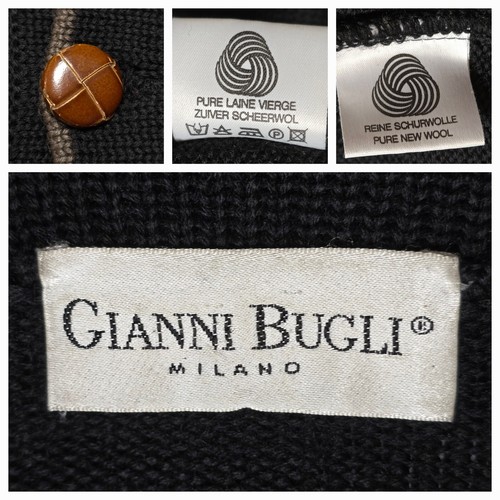 Cárdigan Gianni Bugli Milano T. 58 = XXL Vintage - Imagen 9 de 9