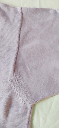 Boston Tailor's Maglione Uomo Maglioncino Cotone Tinta Unita Viola Tg. 44 - Foto 6 di 7