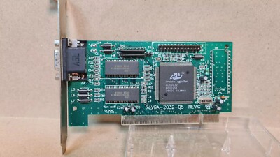 Avance Logic ALG-2032-05 REV.C 2MB PCI PCI Video Card from Old 486 ...