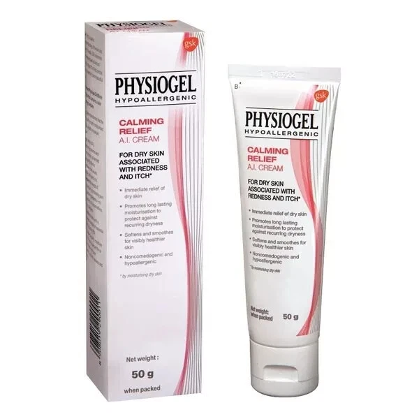 Physiogel Hypoallergenic Calming Relief A.I. Cream Face Care Product - 50g - Image 2 of 3