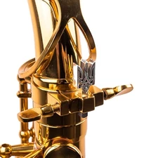 Saxophone Tone Booster. Lightweight Sound Enhancer. Lyre sax accessory. Trident