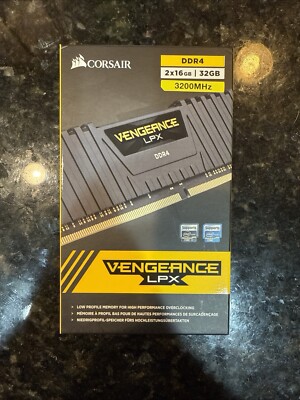Corsair 32 GB 2x16 GB 3200 HZ DDR4 Ram Vengeance LPX 