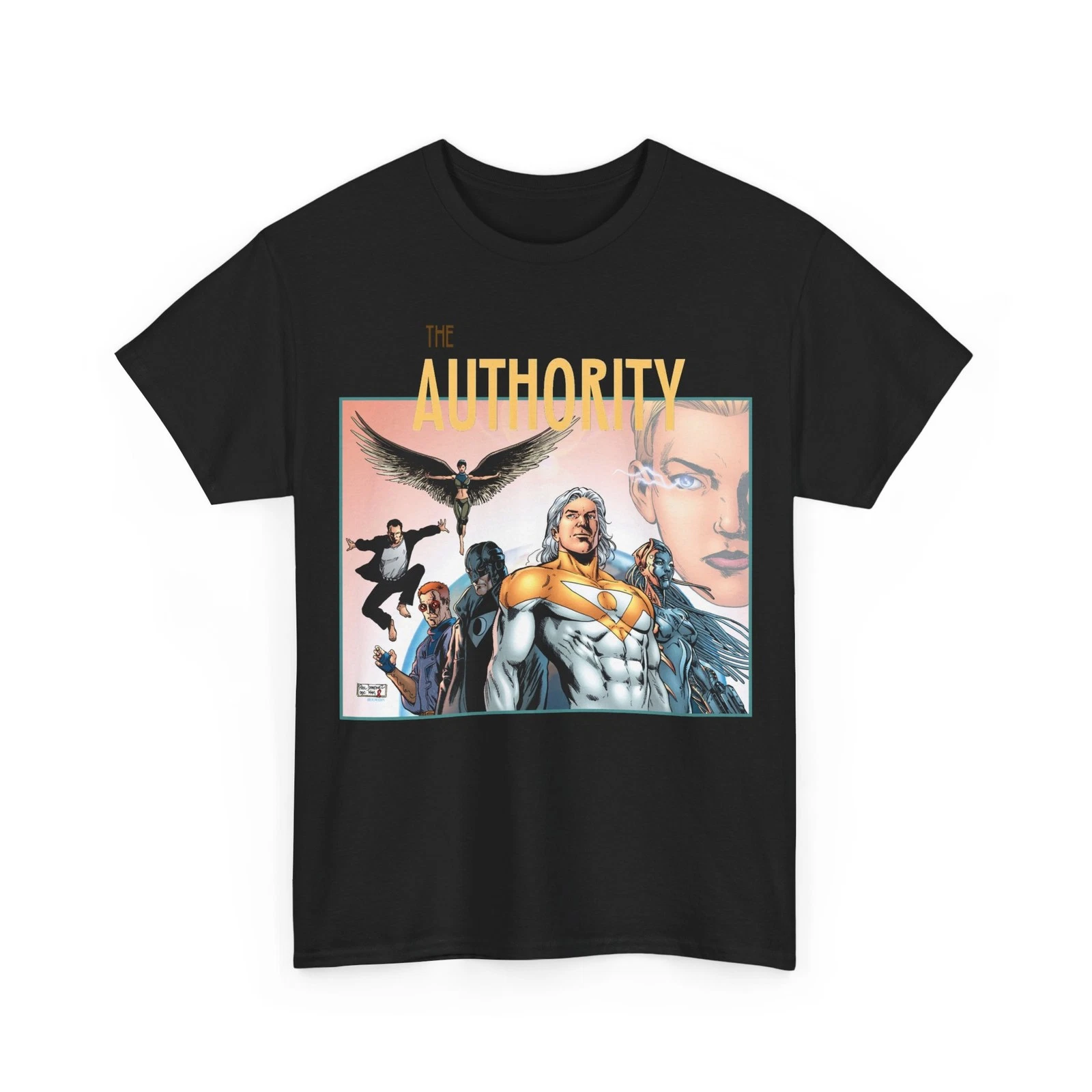Authority T-Shirt - Wildstorm/DC Comics - Phil Jimenez Art - Apollo, Midnighter
