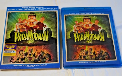 ParaNorman (Blu-ray/DVD,  Digital Code Expired) w Slip Cover
