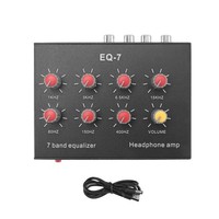 EQ7 Car Audio KopfhöRer VerstäRker 7 Band Equalizer Digitale Klangregelung
