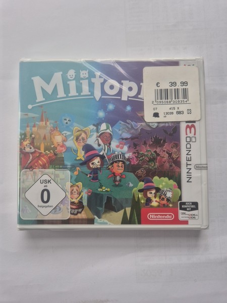 Miitopia (Nintendo 3DS, 2017) Neu Seald-image