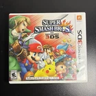 Super Smash Bros. Nintendo 3DS Fighting Action 2014 NTSC Game Case Cartridge