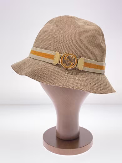 GUCCI Bucket Hat/ Polyester/ CML/ Solid Color/ Wo… - image 2