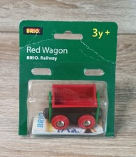 Brio Wooden Railway Red Wagon Brand Vintage 2006 New In Box