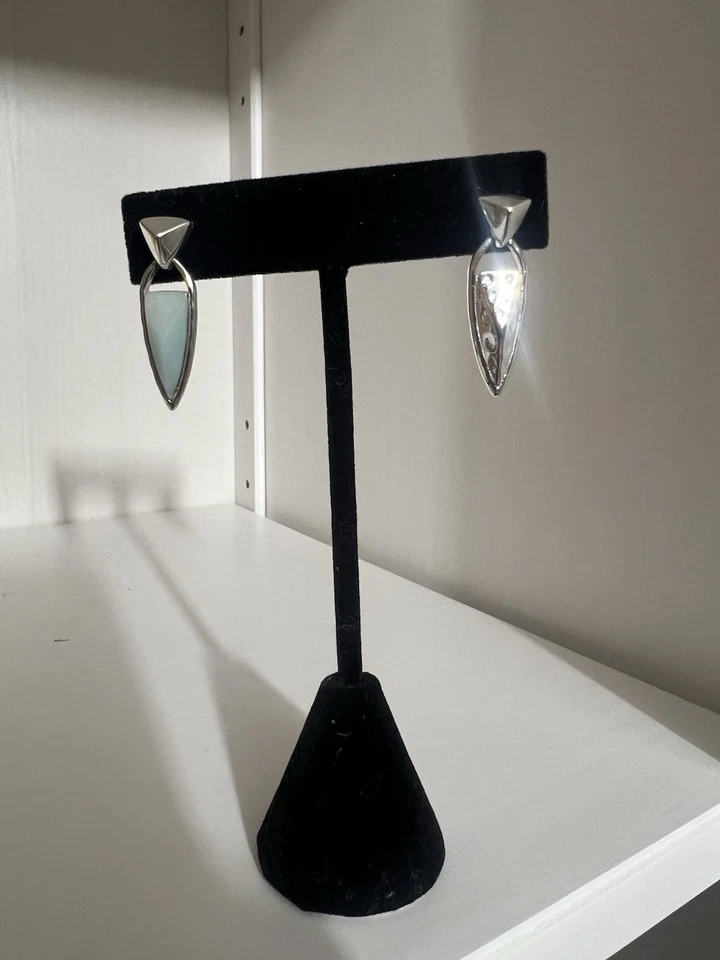 Stella & Dot Sommerville耳环3合1银色 — 第 2/4 张图片