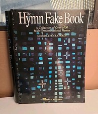 The Hymn Fake Book Hal Leonard 1000+ Hymns Melody Lyrics Chords Spiral