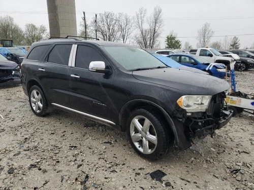 Driver Side View Mirror Chrome Blind Spot Alert Fits 11-22 DURANGO 2142721