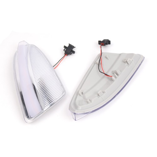 2 pezzi specchietto retrovisore porta segnale di svolta luce ambra per Mercedes W204 C250 C300 C350 C63 - Foto 9 di 10