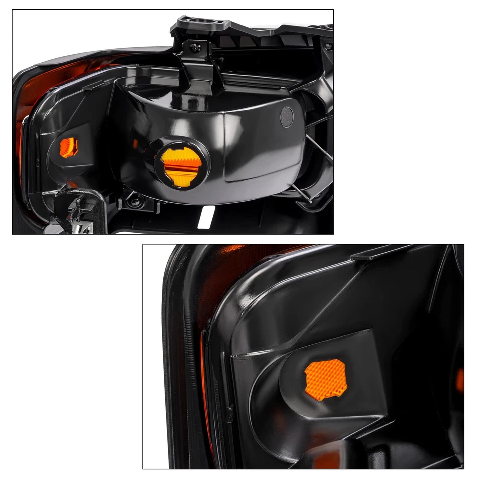 Fit For 08-14 Ford E150 E250 E350 Sealed Beam Headlamp With Parking Light Driver Foto 4 de 4