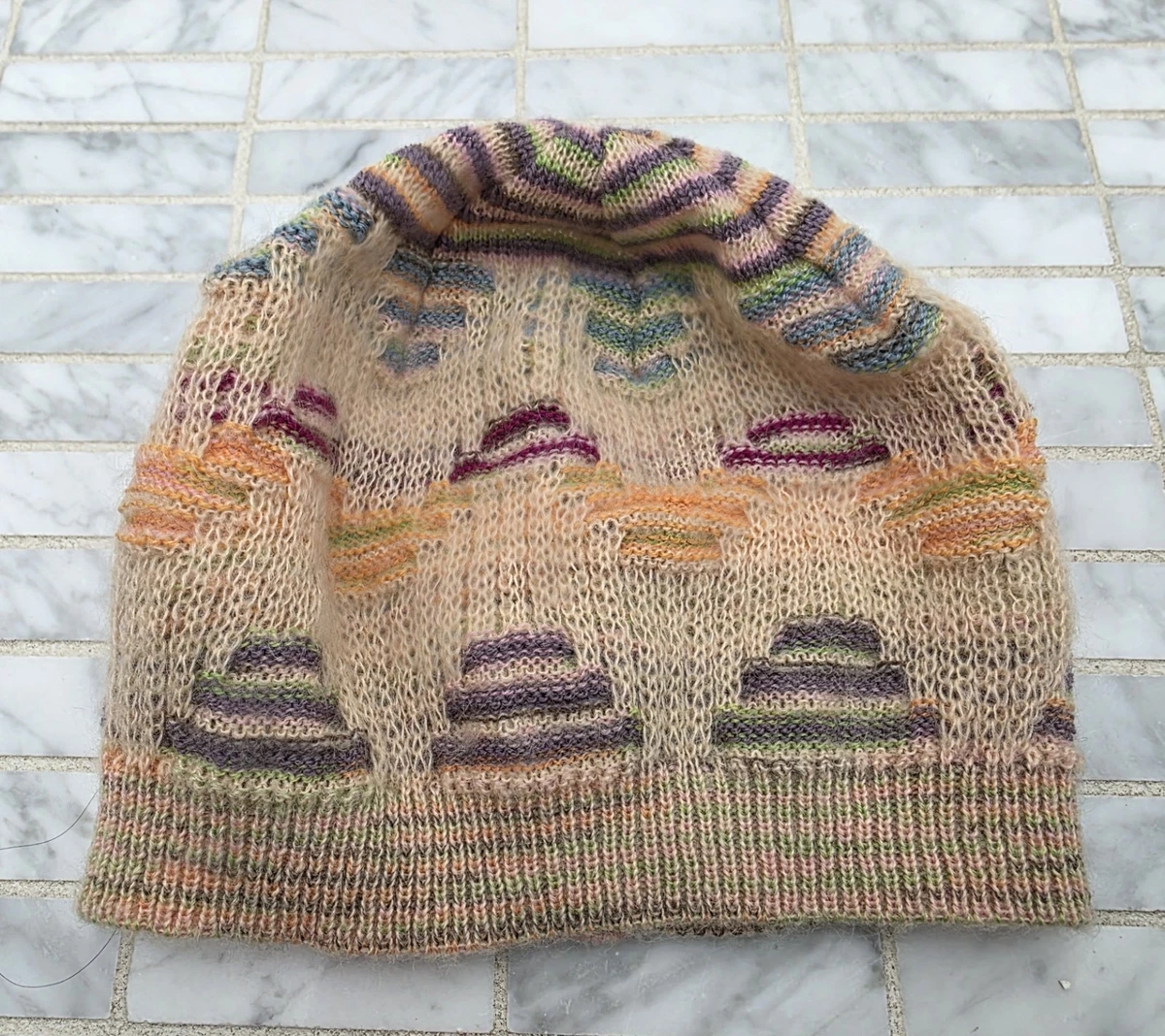 Missoni Women\'s Pink Ribbed Knit Beanie Hat – Made‎ in Italy different missoni beanie vibes comment SHOP below to receive  main image 4