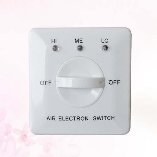 Lüfterspulenschalter Fan-Coil-Dreistufenregler Panel-Lüftersteuerung - Afbeelding 4 van 12
