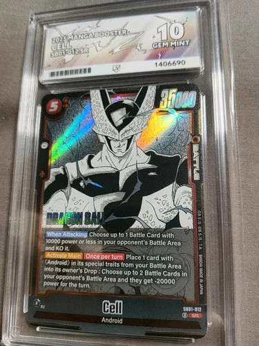Dragon Ball Super Fusion World Manga Cell SB01-012 SR Ace 10