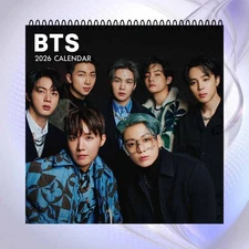 BTS 2026 Calendar, K-Pop Icons, Global Superstars, Limited Edition Collectible
