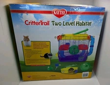 Kaytee CritterTrail Two Level Habitat 20”Lx11.5”Wx16”H