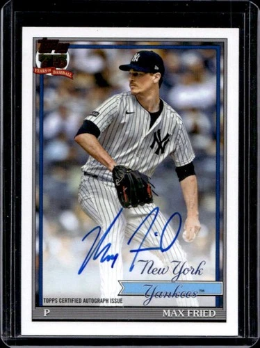 2026 Topps Series 1 Max Fried Red Foil (RAW)
