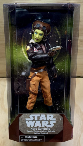 HERA SYNDULLA Star Wars Special Edition Action Doll 11" Disney+ Ahsoka BRAND NEW