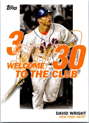 2023 Topps David Wright  WC-5 New York Mets