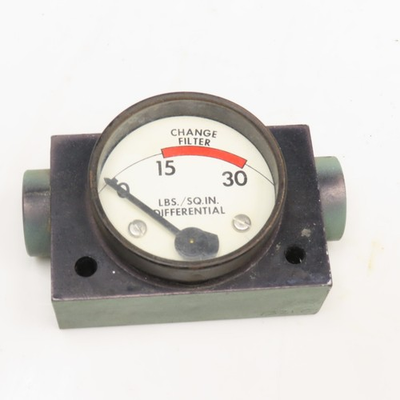 #ad 1 8quot; NPT 0 30 PSI Pressure Differential Filter Change Indicator $23.16