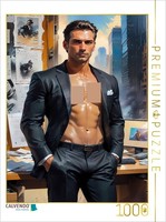 Calvendo Puzzle The Businessman | 1000 Pieces, Finished Size 25.2 × 18.9 In (64