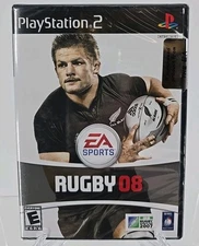 NEW Sealed Rugby 08 PS2 World Cup 2007 Richie McCaw Authentic PlayStation 2 - EA