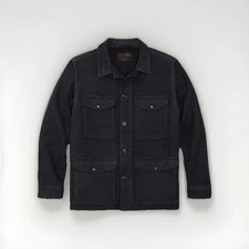 FILSON VINTAGE WASH MOLESKIN WORK COAT 20264378 DARK NAVY Pocket Jacket MSRP$325